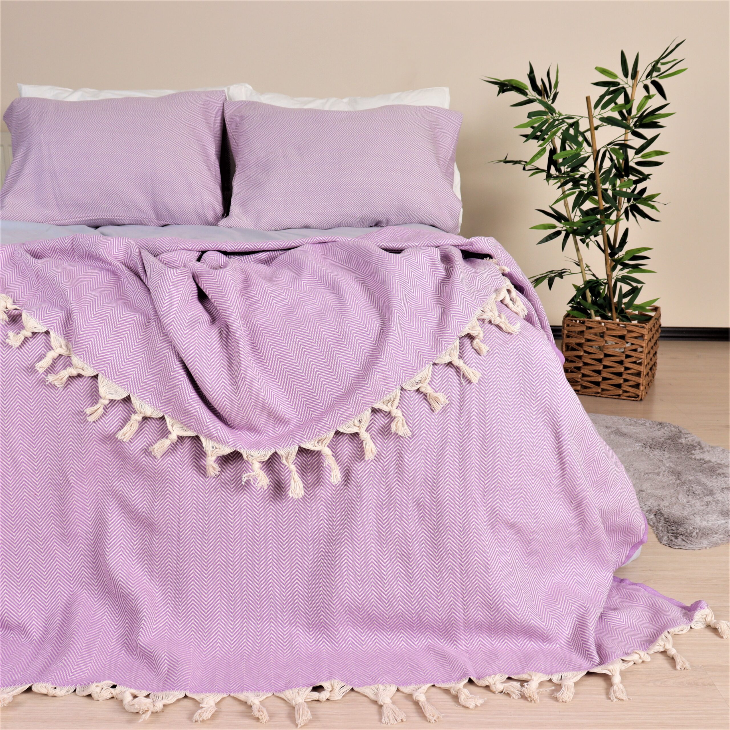 Herringbone XL Throw