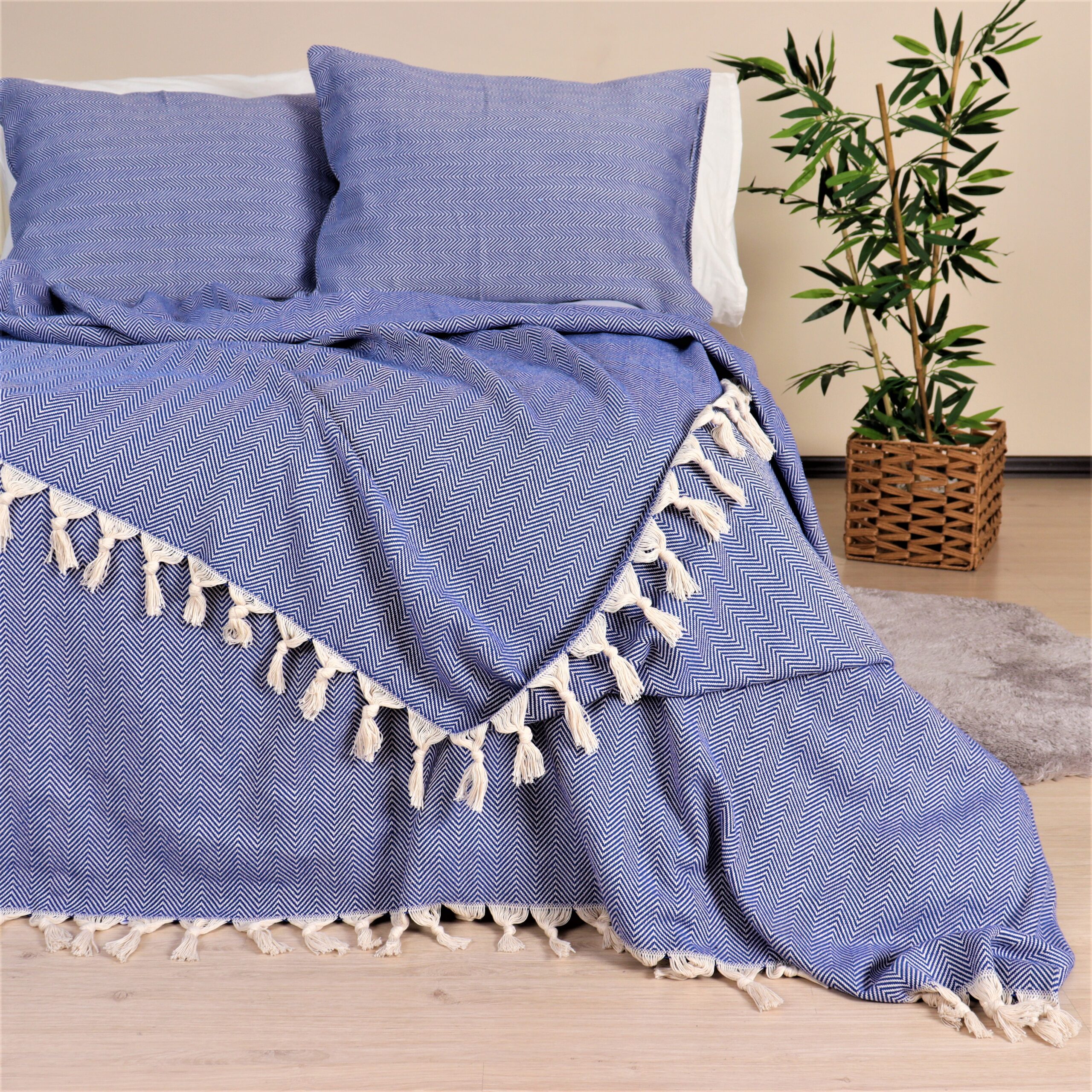 Herringbone XL Throw